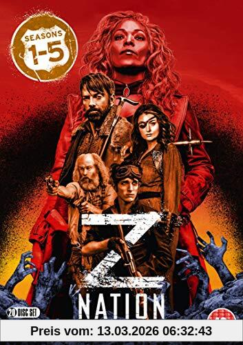 unbekannt DVD20 - Z Nation, Season 1-2-3-4-5 Box Set (20 Dvd)