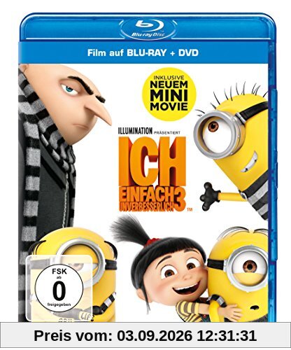 Ich - Einfach unverbesserlich 3 (+ DVD) [Blu-ray]