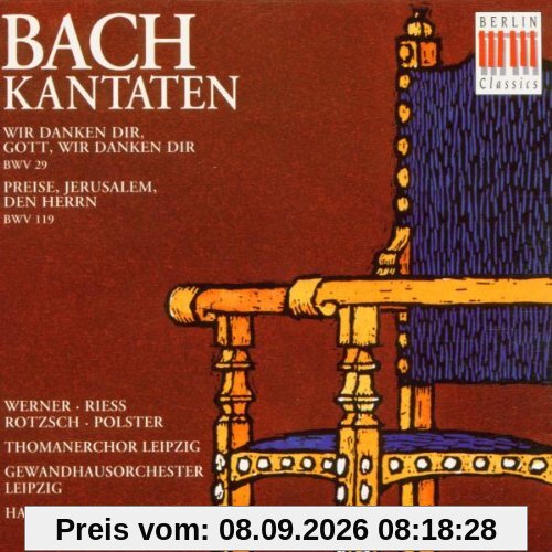 Ratswahlkantaten BWV 29 / 119