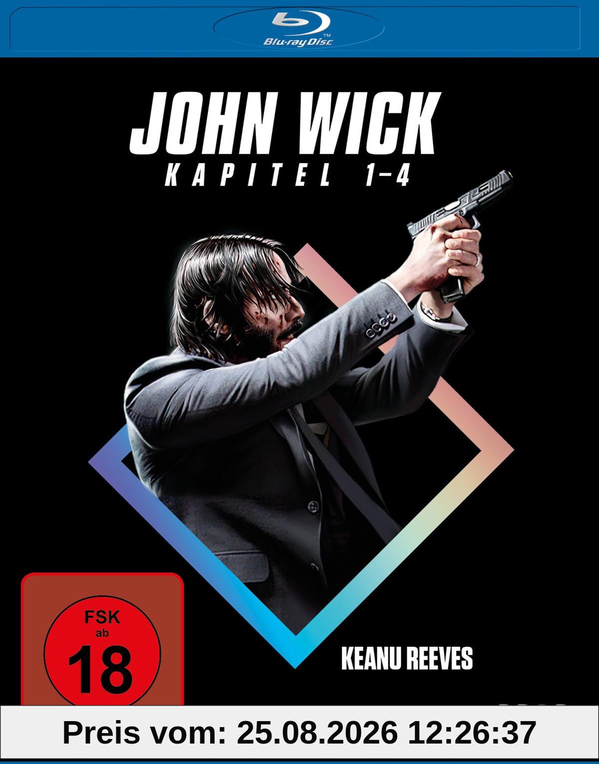 John Wick - Kapitel 1-4 [Blu-ray]
