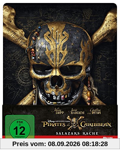Pirates of the Caribbean: Salazars Rache (2D+3D) - Steelbook Edition [3D Blu-ray]