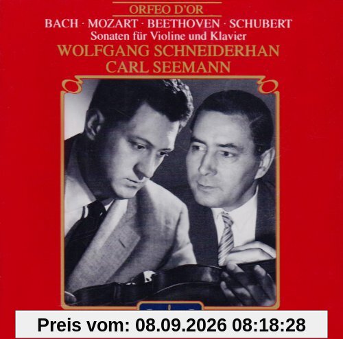 Violinsonaten BWV 1016/KV 454/op.12,3/D 574