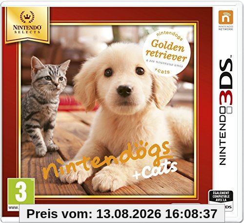 Nintendogs + Cats Golden Jeux Selects 3DS