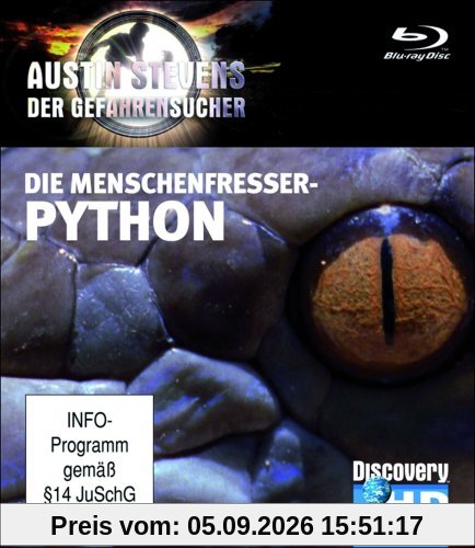 Discovery HD: Austin Stevens - Die Menschenfresser-Python (Blu-ray)