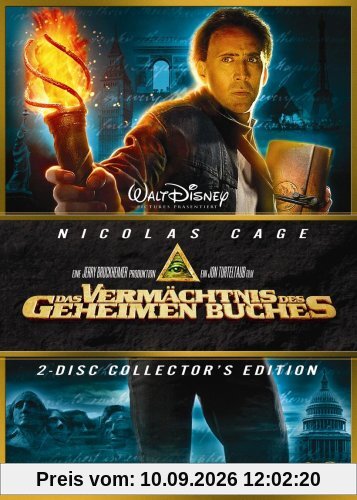 Das Vermächtnis des geheimen Buches [Collector's Edition] [2 DVDs]