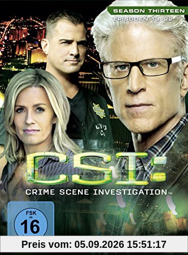 CSI: Crime Scene Investigation - Season 13.2 [Limited Edition] [3 DVDs]
