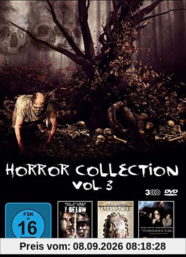 Horror Collection - Vol. 3 (3 Horrorfilme im Sammelschuber) 7 Below - Saturday Morning Massacre - The Forbidden Girl [3 DVDs]