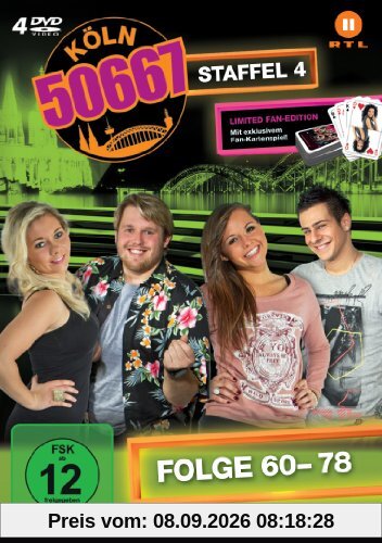 Köln 50667 - Staffel 4 (Folge 60-78) (Limited Fan-Edition, 4 Discs) [Limited Edition]