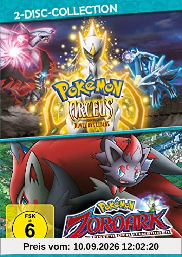 Pokémon - Arceus und das Juwel des Lebens / Zoroark: Meister der Illusionen LTD. [2 DVDs]