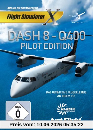 Flight Simulator X - Dash 8 Q400 Pilot - Edition (Add - On) - [PC]