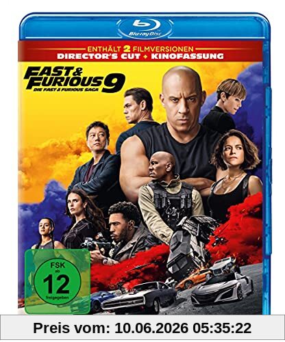 Fast & Furious 9 - Die Fast & Furious Saga [Blu-ray]