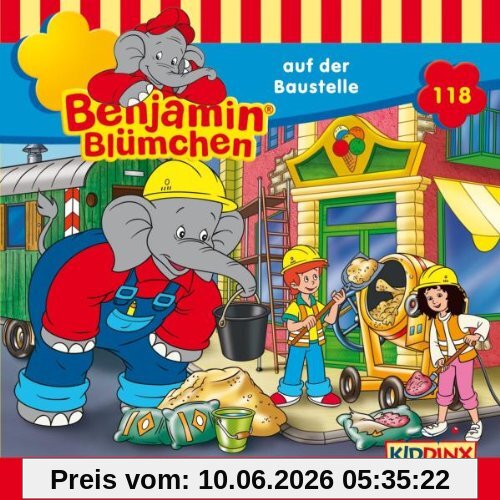 Benjamin Blümchen 118  auf der Baustelle