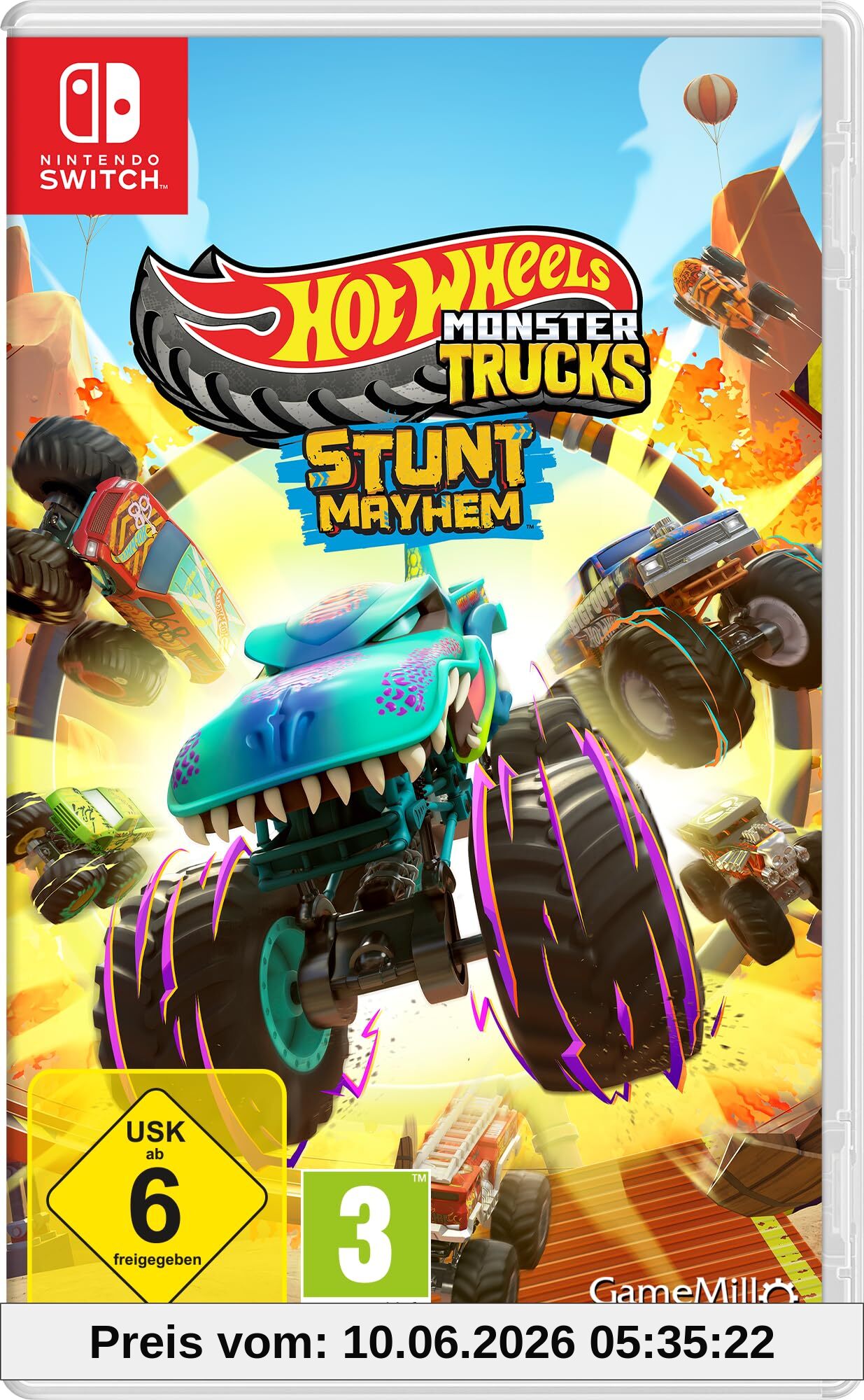 Hot Wheels Monster Trucks Deluxe - [Nintendo Switch]