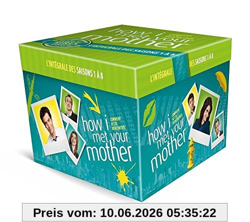 Coffret how I met your mother, saisons 1 à 8 [FR Import]