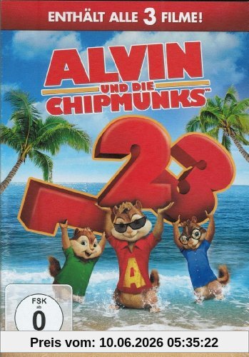 Alvin und die Chipmunks - Teil 1-3 [3 DVDs]