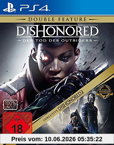 Dishonored: Der Tod des Outsiders Double Feature inklusive Dishonored 2  [PlayStation 4]
