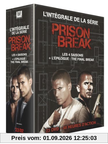 Coffret prison break : saison 1 à 4 ; final break [FR Import]