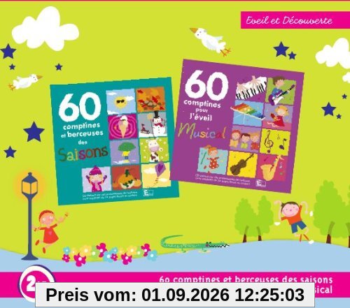 Compilation Enfants(60 Comptines des Saisons/60 Co