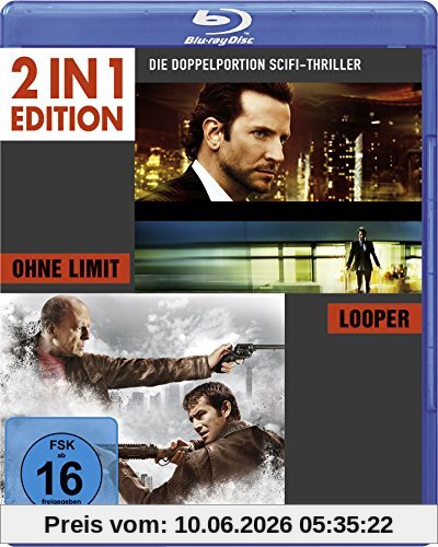 Ohne Limit/Looper (2 in 1 Edition) [Blu-ray]