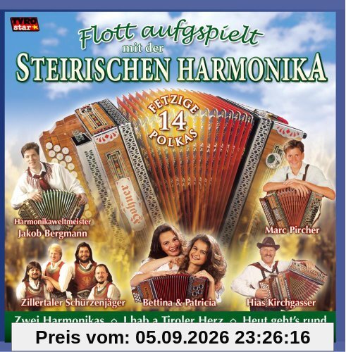 Flott aufgspielt mit der Steirischen Harmonika