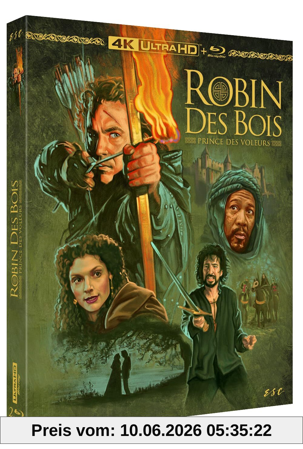 Robin des Bois, Prince des Voleurs [4K Ultra HD + Blu-Ray-Film cinéma et Version Longue]