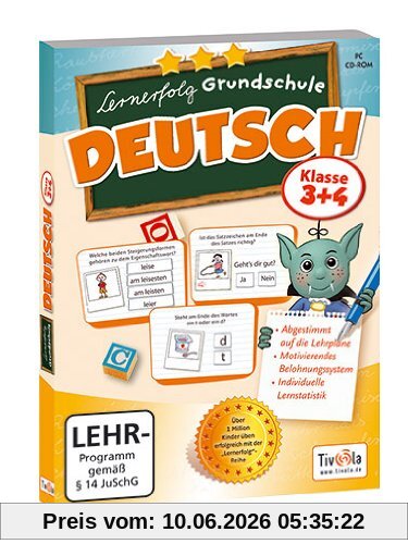 Lernerfolg Grundschule Deutsch Klasse 3+4 - [PC]