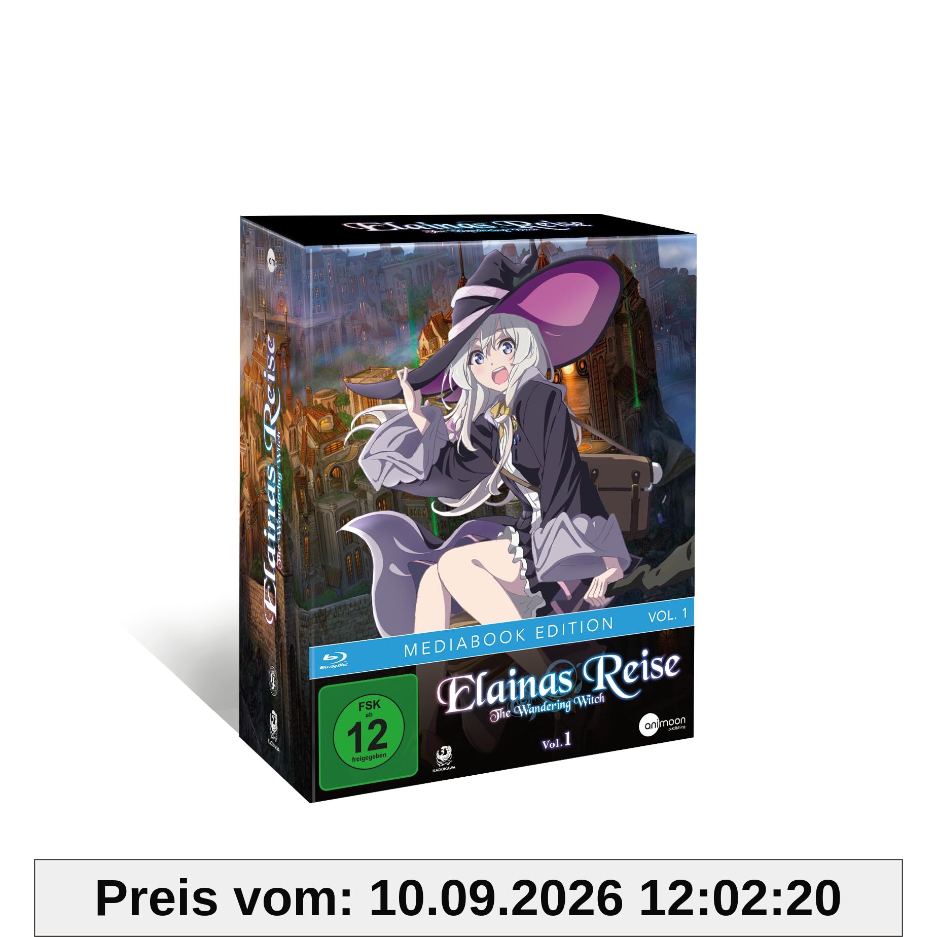 Wandering Witch: The Journey of Elaina - Elainas Reise - Vol.1 - [Blu-ray] mit Sammelschuber