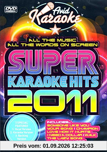 Super Karaoke Hits 2011 [DVD]