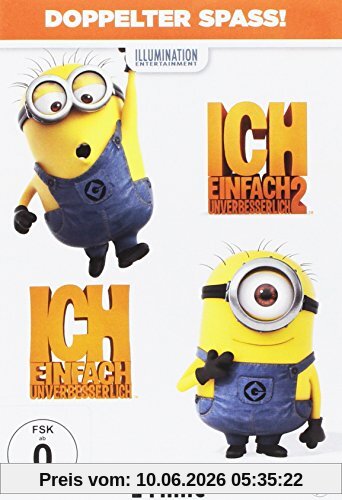 Ich - Einfach unverbesserlich / Ich - Einfach unverbesserlich 2 [2 DVDs]