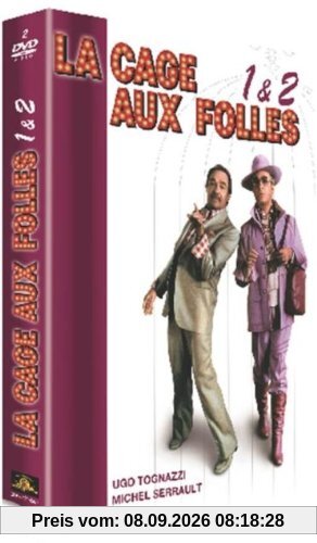 Coffret la cage aux folles : la cage aux folles 1 ; la cage aux folles 2 [FR Import]