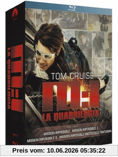 Mission: impossible - La quadrilogia [Blu-ray] [IT Import]