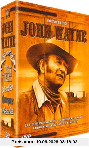 Coffret John Wayne 4 DVD : La Piste des géants / Le Grand Sam / Comancheros / Les Géants de l'Ouest [FR Import]