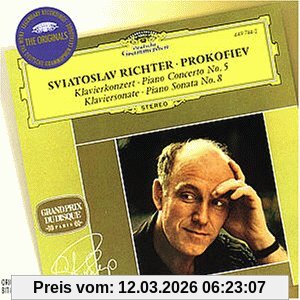 Sviatoslav Richter Prokofiev - Klavierkonzert No.5 + Klaviersonate No.8