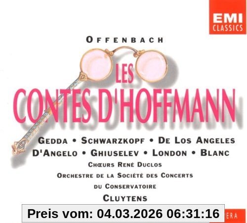 Gedda Offenbach, Contes D'Hoffmann (franz.)