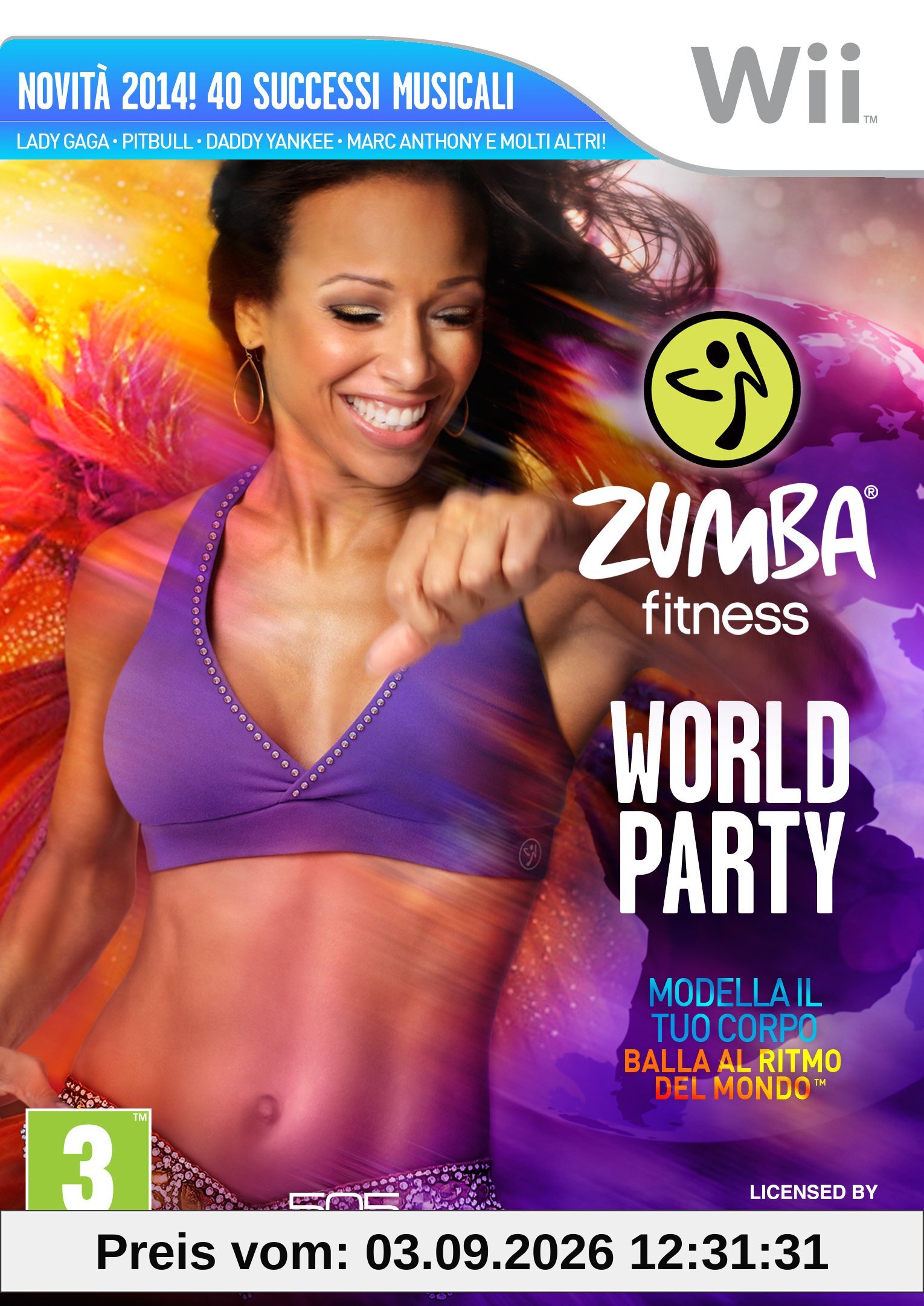 GIOCO WII ZUMBA WORLD