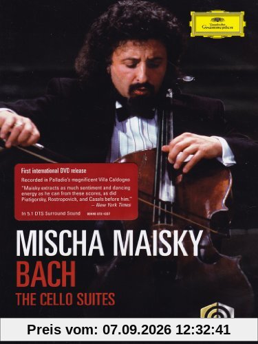Bach, Johann Sebastian - 6 Suiten für Solo Cello (Nr. 1- 6) [2 DVDs]