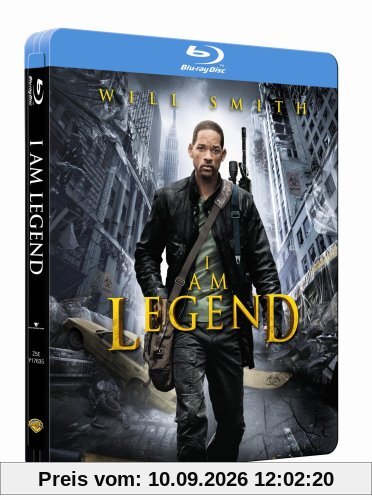 I Am Legend (exklusiv bei Amazon im hochwertigen Steelbook und alternativem Ende) [Blu-ray]