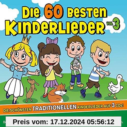 Die 60 besten Kinderlieder Vol.3 - Die schönsten traditionellen Kinderlieder