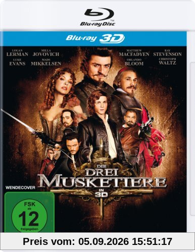 Die drei Musketiere [3D Blu-ray]