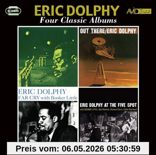 Eric Dolphy 4 Classic Albums