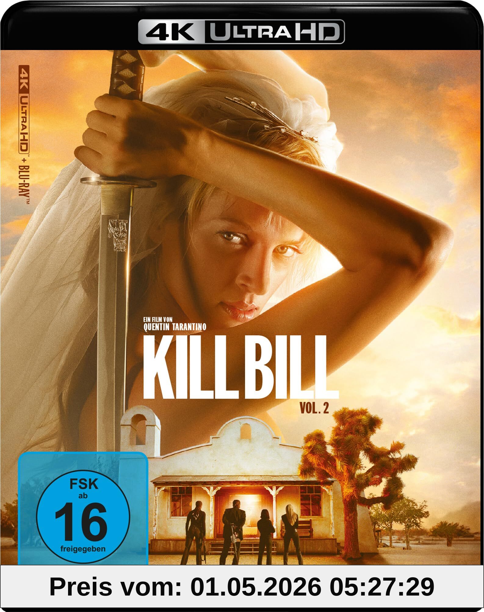 Kill Bill - Volume 2 (4K-UHD + Blu-ray)
