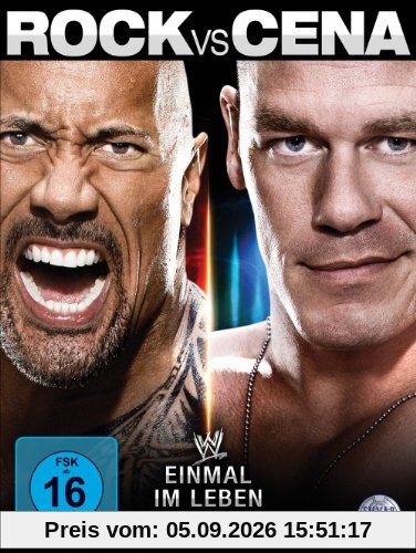 WWE - Rock vs Cena: Einmal im Leben [3 DVDs]