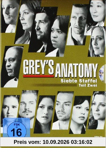 Grey's Anatomy: Die jungen Ärzte - Siebte Staffel, Teil Zwei [3 DVDs]