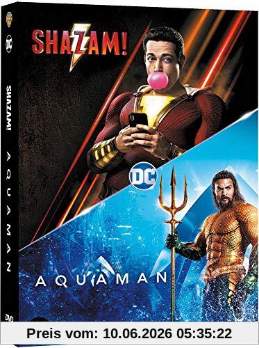 Coffret nouveaux héros 2 films : aquaman ; shazam ! [FR Import]