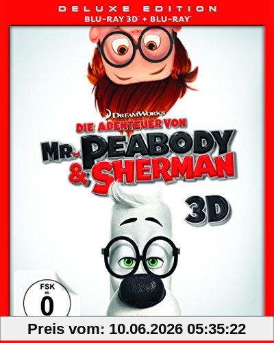 Die Abenteuer von Mr. Peabody & Sherman [3D Blu-ray]