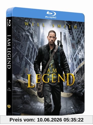 I Am Legend (exklusiv bei Amazon im hochwertigen Steelbook und alternativem Ende) [Blu-ray]