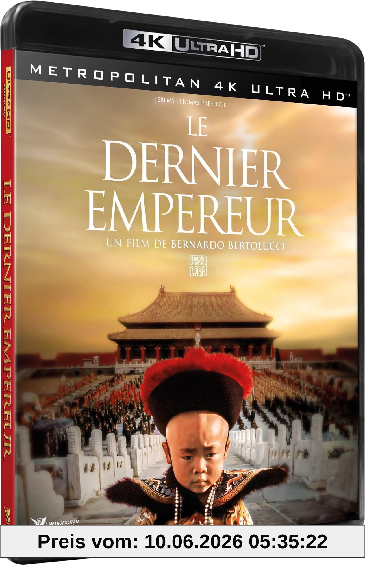 Le dernier empereur 4k ultra hd [Blu-ray] [FR Import]