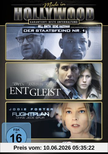 Made in Hollywood: Staatsfeind Nr. 1 / Entgleist / Flightplan [3 DVDs]