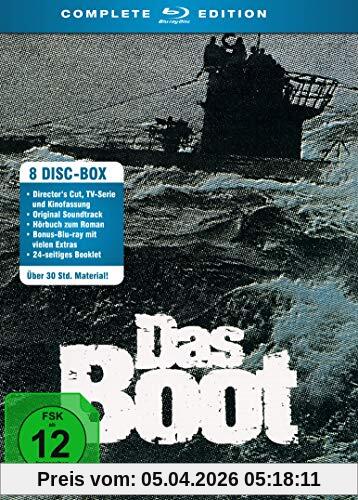 Das Boot - Complete Edition (+ Bonus-BD) (+ Soundtrack CD) (Hörbuch) [Blu-ray]