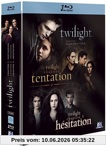 Coffret twilight : fascination : tentation ; hésitation [Blu-ray] [FR Import]